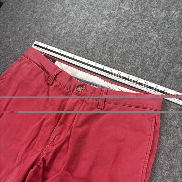 Polo Ralph Lauren Bedford Chino Classic Fit Nantucket Red Men’s 34x30 - Picture 9 of 11